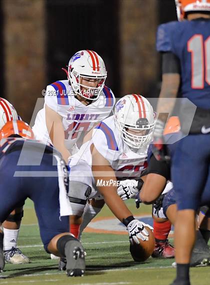 Thumbnail 3 in Liberty @ Bishop Gorman (NIAA 5A Southern Region Championship) photogallery.