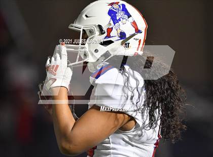 Thumbnail 3 in Liberty @ Bishop Gorman (NIAA 5A Southern Region Championship) photogallery.