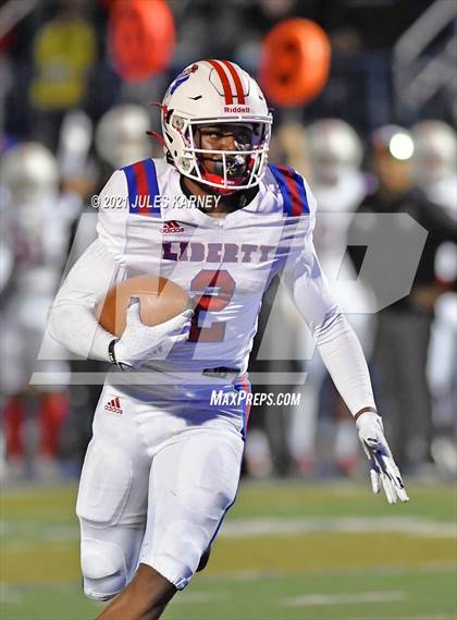 Thumbnail 3 in Liberty @ Bishop Gorman (NIAA 5A Southern Region Championship) photogallery.
