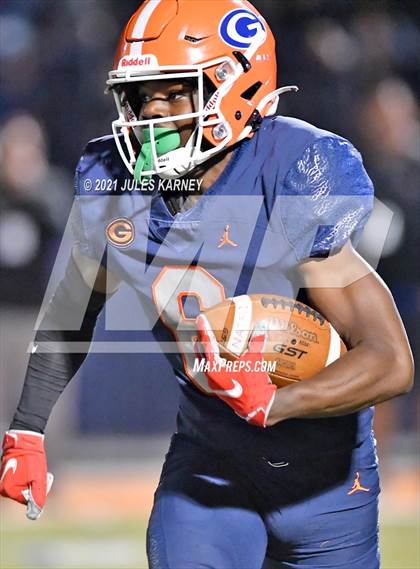 Thumbnail 3 in Liberty @ Bishop Gorman (NIAA 5A Southern Region Championship) photogallery.