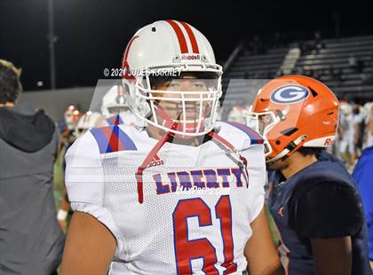 Thumbnail 1 in Liberty @ Bishop Gorman (NIAA 5A Southern Region Championship) photogallery.