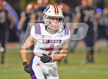 Thumbnail 1 in Liberty @ Bishop Gorman (NIAA 5A Southern Region Championship) photogallery.