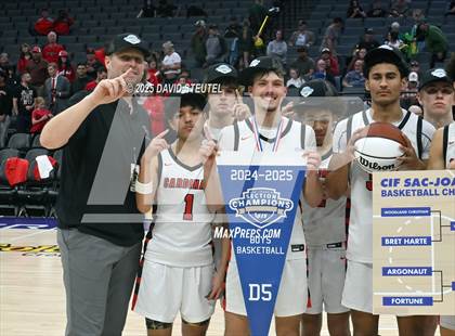 Thumbnail 3 in Argonaut vs. Woodland Christian (CIF SJS D5 Final) photogallery.