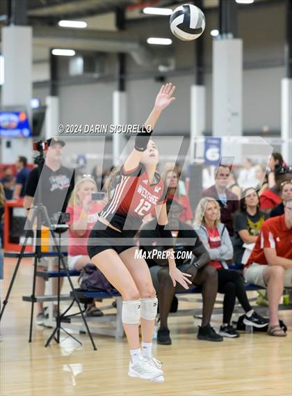 Thumbnail 2 in Omaha Westside vs. South Medford (Nike TOC Southwest) photogallery.