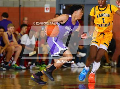Thumbnail 2 in Rancho Christian vs. Gonzaga (Nike Extravaganza) photogallery.