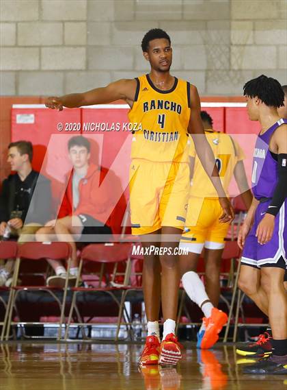 Thumbnail 2 in Rancho Christian vs. Gonzaga (Nike Extravaganza) photogallery.