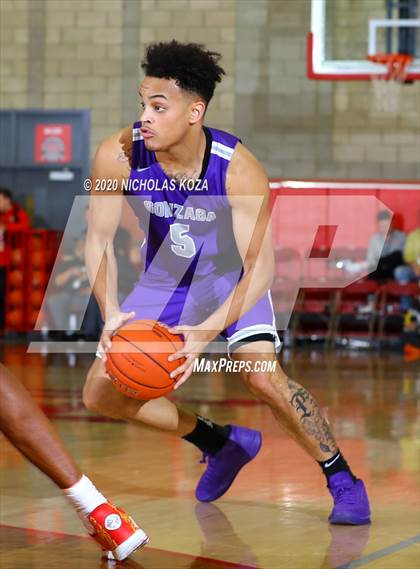 Thumbnail 3 in Rancho Christian vs. Gonzaga (Nike Extravaganza) photogallery.