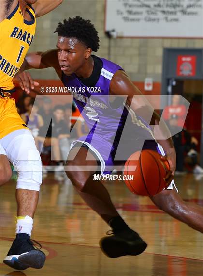 Thumbnail 3 in Rancho Christian vs. Gonzaga (Nike Extravaganza) photogallery.
