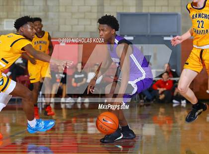 Thumbnail 1 in Rancho Christian vs. Gonzaga (Nike Extravaganza) photogallery.