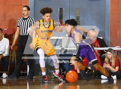 Thumbnail 1 in Rancho Christian vs. Gonzaga (Nike Extravaganza) photogallery.