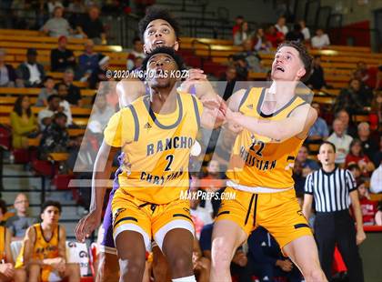 Thumbnail 1 in Rancho Christian vs. Gonzaga (Nike Extravaganza) photogallery.