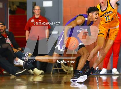 Thumbnail 2 in Rancho Christian vs. Gonzaga (Nike Extravaganza) photogallery.