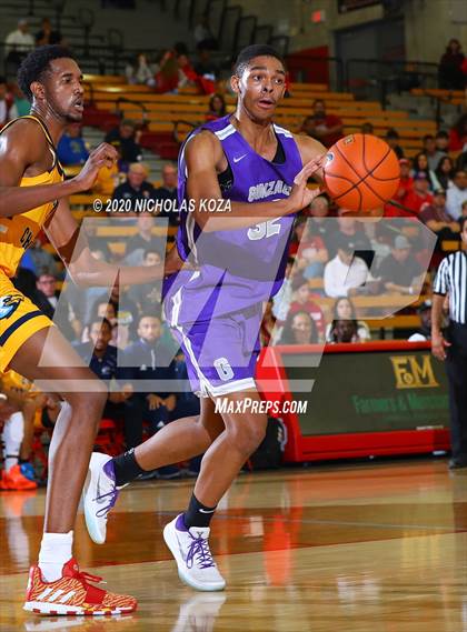 Thumbnail 2 in Rancho Christian vs. Gonzaga (Nike Extravaganza) photogallery.