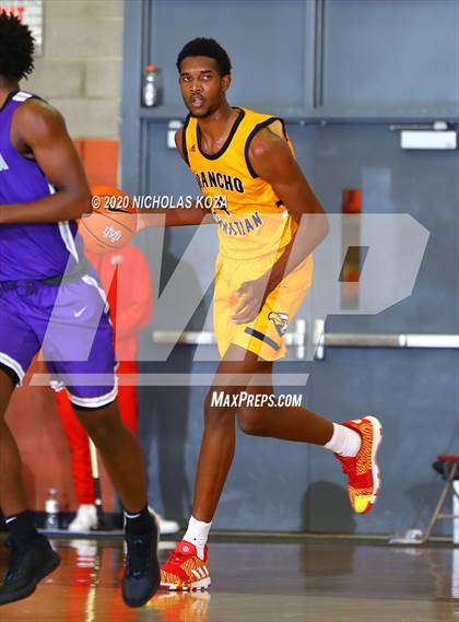 Thumbnail 1 in Rancho Christian vs. Gonzaga (Nike Extravaganza) photogallery.
