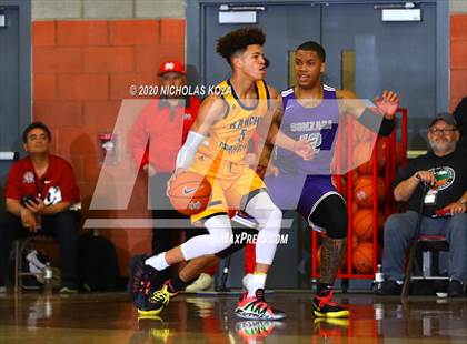 Thumbnail 2 in Rancho Christian vs. Gonzaga (Nike Extravaganza) photogallery.
