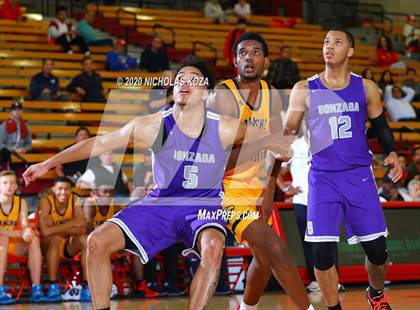 Thumbnail 1 in Rancho Christian vs. Gonzaga (Nike Extravaganza) photogallery.