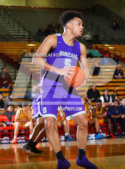 Thumbnail 2 in Rancho Christian vs. Gonzaga (Nike Extravaganza) photogallery.
