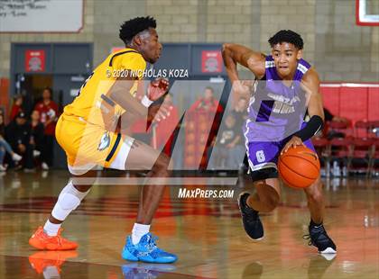 Thumbnail 1 in Rancho Christian vs. Gonzaga (Nike Extravaganza) photogallery.