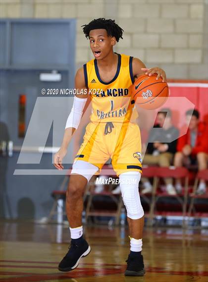 Thumbnail 2 in Rancho Christian vs. Gonzaga (Nike Extravaganza) photogallery.