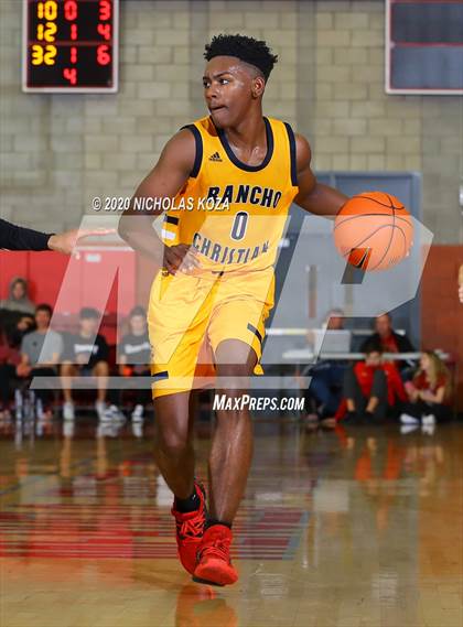 Thumbnail 2 in Rancho Christian vs. Gonzaga (Nike Extravaganza) photogallery.