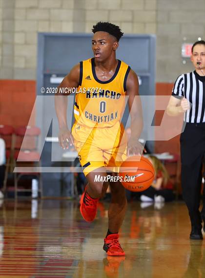 Thumbnail 1 in Rancho Christian vs. Gonzaga (Nike Extravaganza) photogallery.