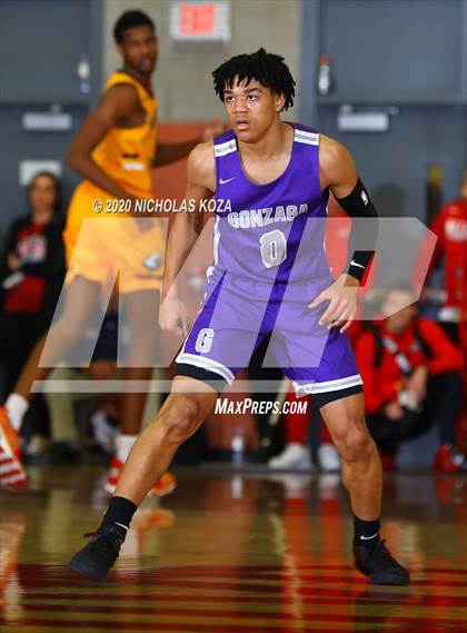 Thumbnail 3 in Rancho Christian vs. Gonzaga (Nike Extravaganza) photogallery.