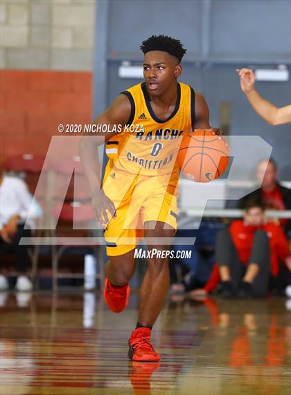 Thumbnail 3 in Rancho Christian vs. Gonzaga (Nike Extravaganza) photogallery.