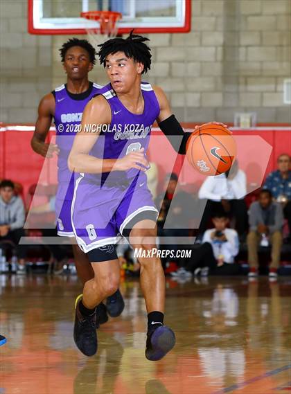 Thumbnail 1 in Rancho Christian vs. Gonzaga (Nike Extravaganza) photogallery.