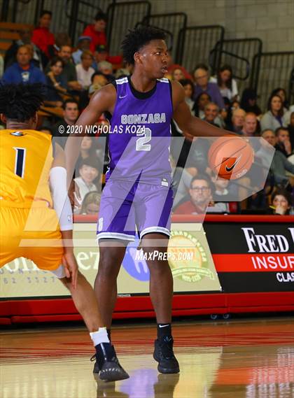 Thumbnail 1 in Rancho Christian vs. Gonzaga (Nike Extravaganza) photogallery.