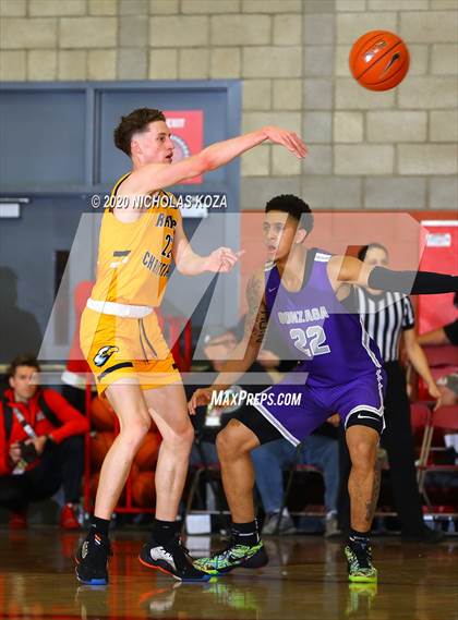 Thumbnail 2 in Rancho Christian vs. Gonzaga (Nike Extravaganza) photogallery.