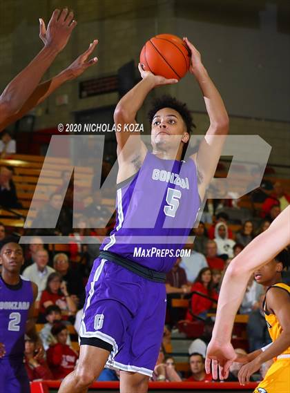 Thumbnail 3 in Rancho Christian vs. Gonzaga (Nike Extravaganza) photogallery.