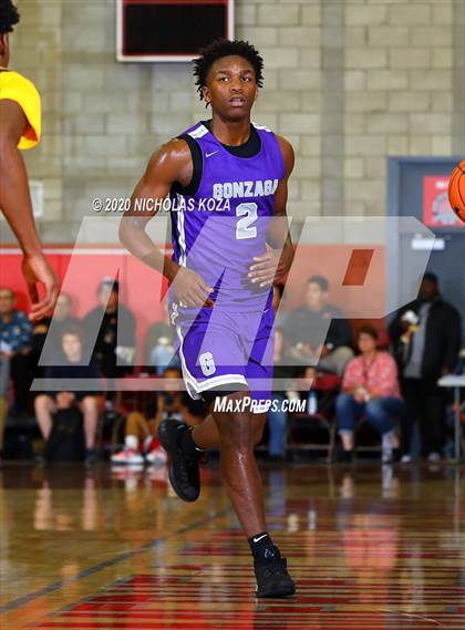 Thumbnail 1 in Rancho Christian vs. Gonzaga (Nike Extravaganza) photogallery.