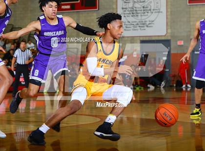 Thumbnail 1 in Rancho Christian vs. Gonzaga (Nike Extravaganza) photogallery.