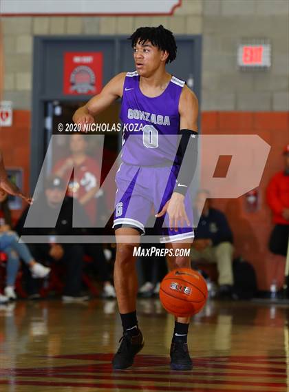 Thumbnail 2 in Rancho Christian vs. Gonzaga (Nike Extravaganza) photogallery.