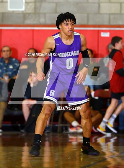 Thumbnail 3 in Rancho Christian vs. Gonzaga (Nike Extravaganza) photogallery.