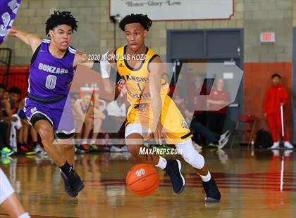 Thumbnail 3 in Rancho Christian vs. Gonzaga (Nike Extravaganza) photogallery.