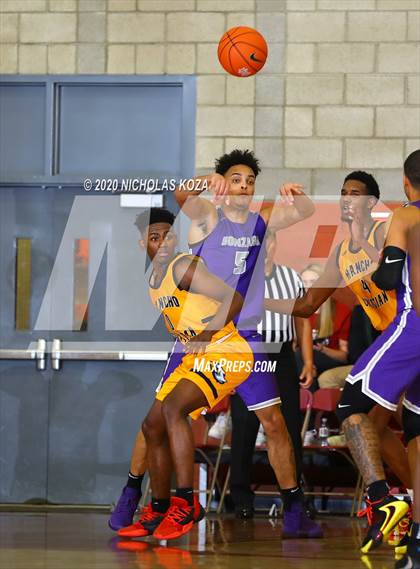Thumbnail 3 in Rancho Christian vs. Gonzaga (Nike Extravaganza) photogallery.