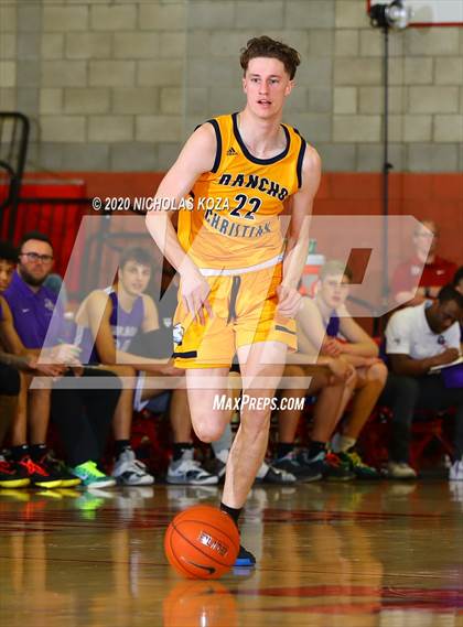 Thumbnail 2 in Rancho Christian vs. Gonzaga (Nike Extravaganza) photogallery.