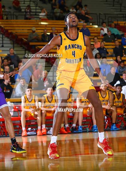 Thumbnail 2 in Rancho Christian vs. Gonzaga (Nike Extravaganza) photogallery.