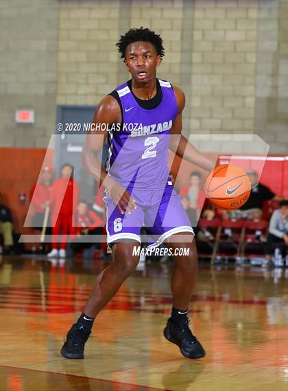 Thumbnail 3 in Rancho Christian vs. Gonzaga (Nike Extravaganza) photogallery.