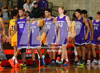 Thumbnail 1 in Rancho Christian vs. Gonzaga (Nike Extravaganza) photogallery.