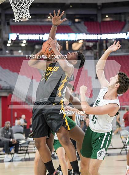 Thumbnail 3 in Bishop O'Dowd vs  Strake Jesuit (Section 7 Arizona Tournament) photogallery.