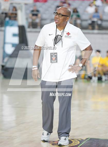 Thumbnail 3 in Bishop O'Dowd vs  Strake Jesuit (Section 7 Arizona Tournament) photogallery.