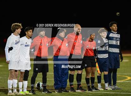 Thumbnail 2 in Roaring Fork vs Atlas Preparatory School (CHSAA 3A Semifinal) photogallery.