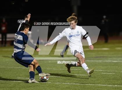 Thumbnail 3 in Roaring Fork vs Atlas Preparatory School (CHSAA 3A Semifinal) photogallery.