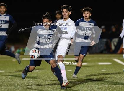 Thumbnail 3 in Roaring Fork vs Atlas Preparatory School (CHSAA 3A Semifinal) photogallery.