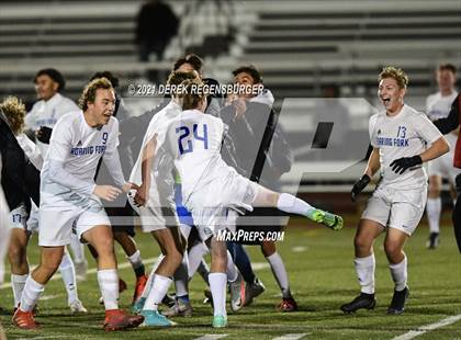 Thumbnail 3 in Roaring Fork vs Atlas Preparatory School (CHSAA 3A Semifinal) photogallery.