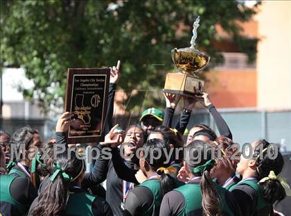 Thumbnail 2 in Banning vs. Narbonne (CIF LA City Invitational Final) photogallery.