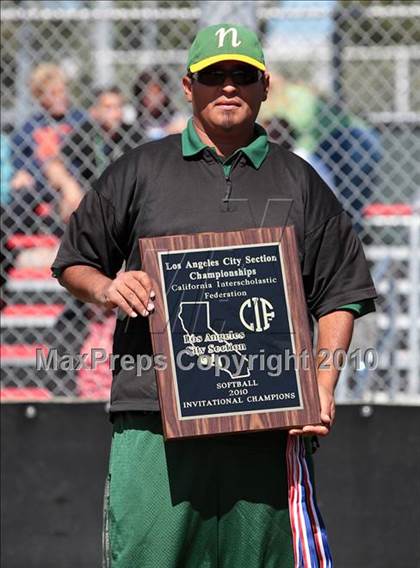 Thumbnail 3 in Banning vs. Narbonne (CIF LA City Invitational Final) photogallery.