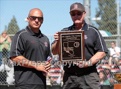 Thumbnail 3 in Banning vs. Narbonne (CIF LA City Invitational Final) photogallery.